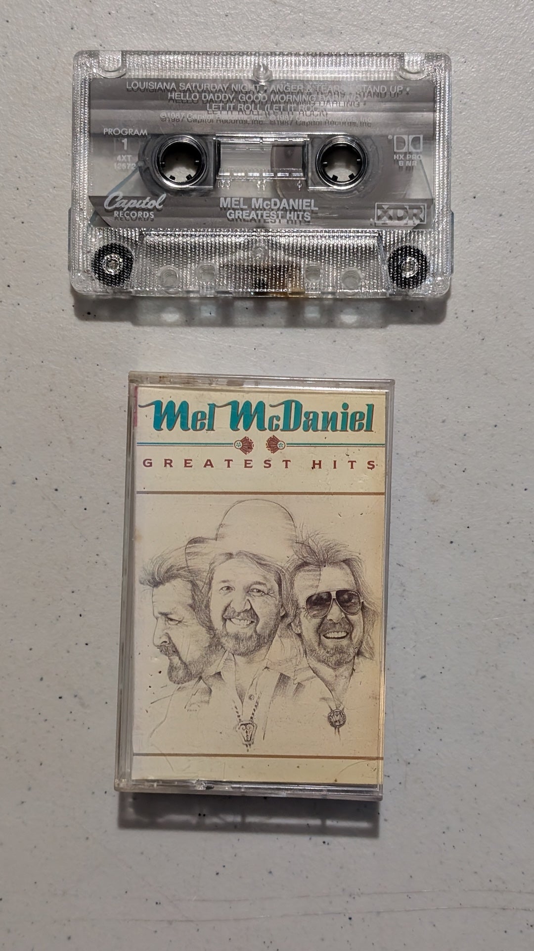 Mel McDaniel - Greatest Hits (Country, Cassette Tape, 1987)