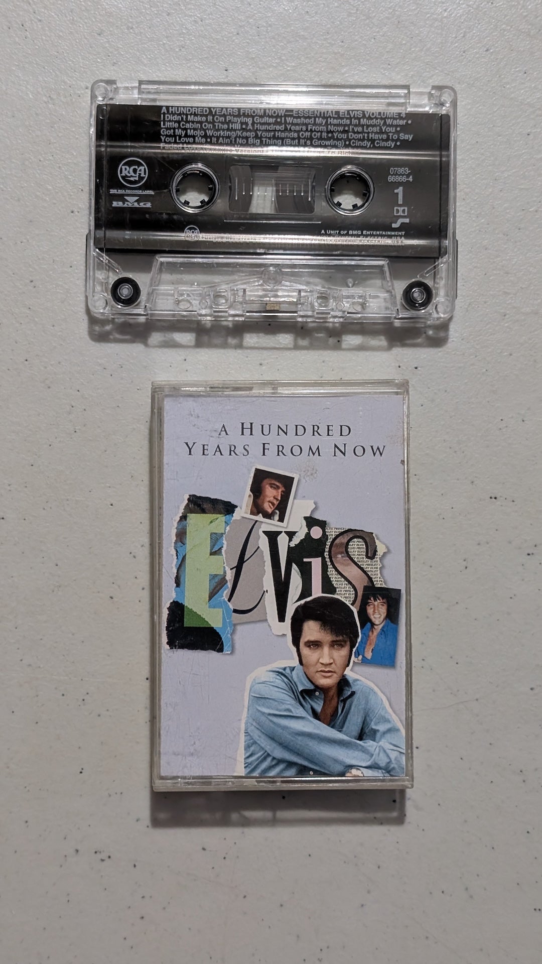 Elvis Presley - A Hundred Years From Now (Rock, Pop, Cassette Tape, 1990)