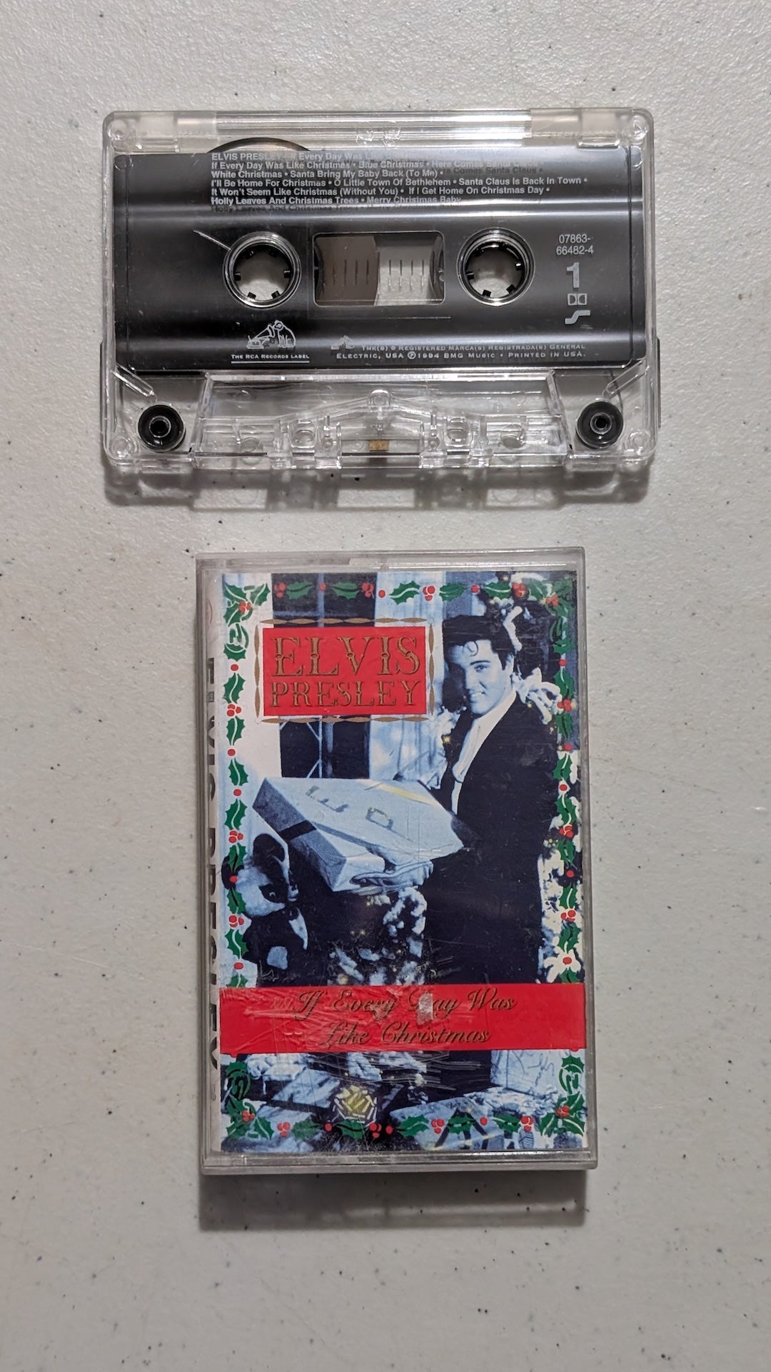 Elvis Presley - If Every Day Was Like Christmas (Holiday, Rock, Cassette Tape, 1994)