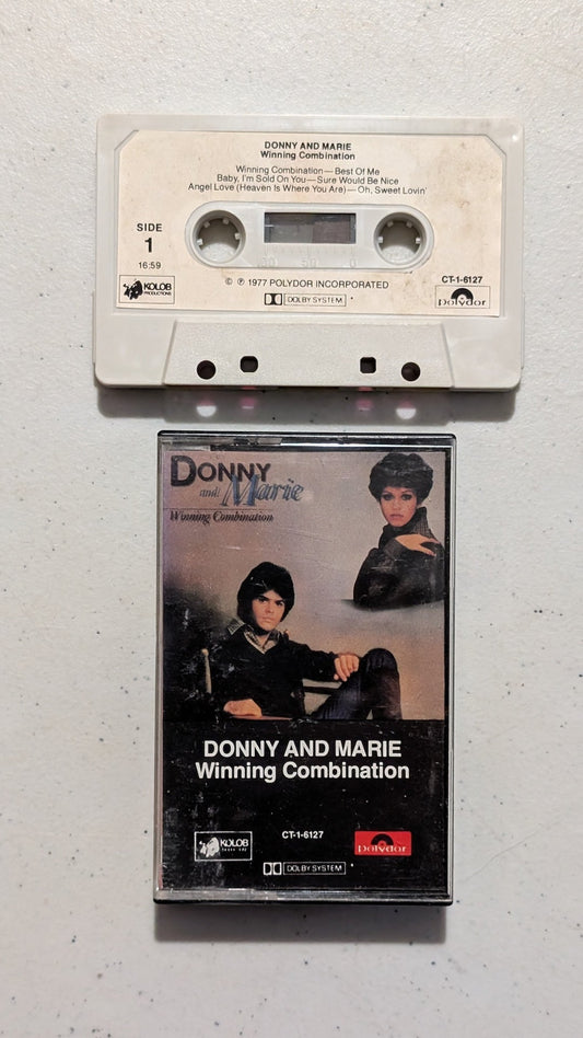 Donny and Marie Osmond - Winning Combination (Pop, Cassette Tape, 1977)