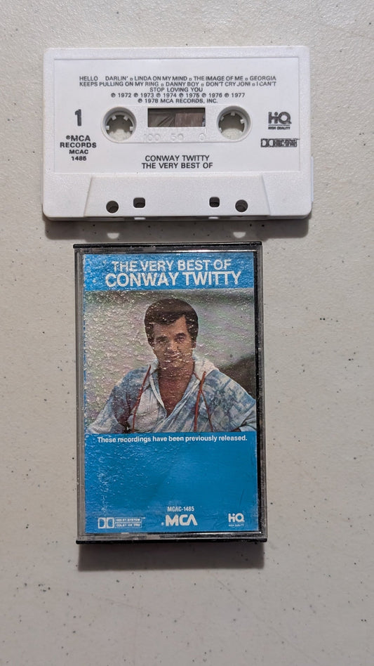 Conway Twitty - The Very Best of Conway Twitty (Country, Cassette Tape, 1978)