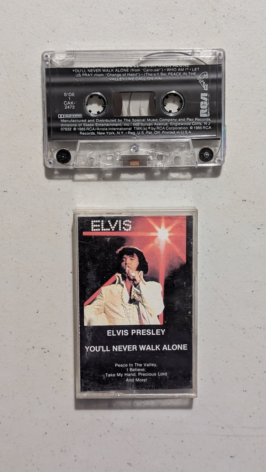 Elvis Presley - You'll Never Walk Alone (Gospel, Cassette Tape, 1971)
