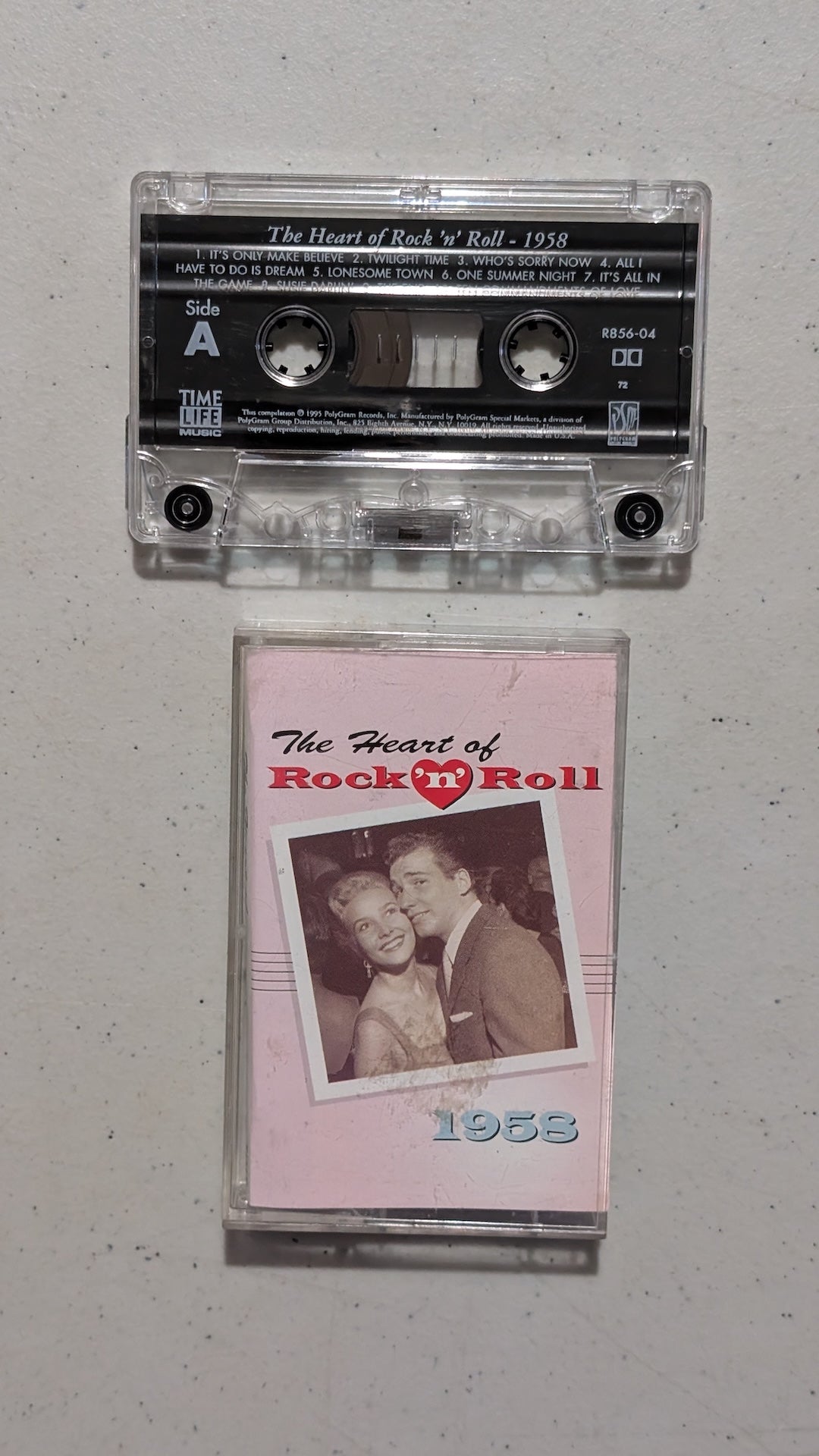 Various Artists - The Heart of Rock 'n' Roll - 1958 (Rock, Pop, Cassette Tape, 1991)