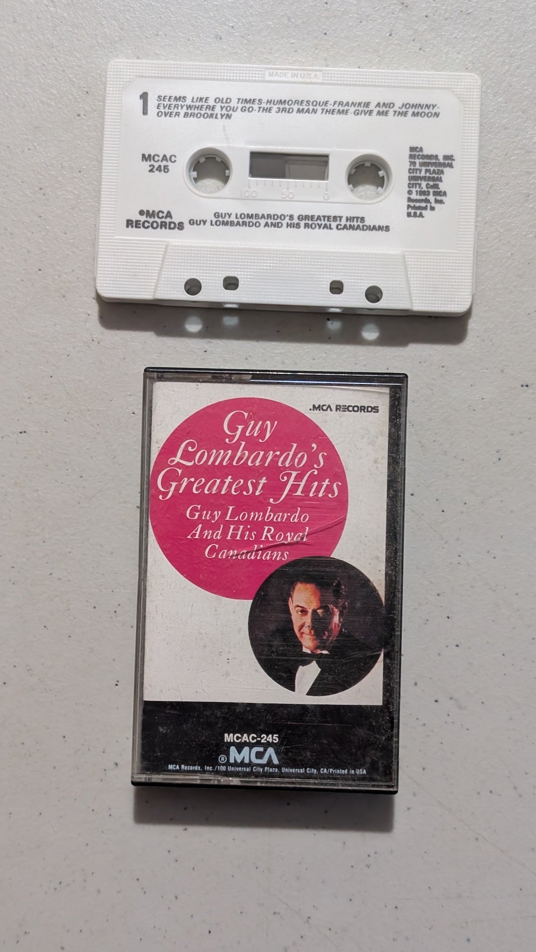 Guy Lombardo and His Royal Canadians - Guy Lombardo's Greatest Hits (Big Band, Easy Listening, Cassette Tape, 1967)