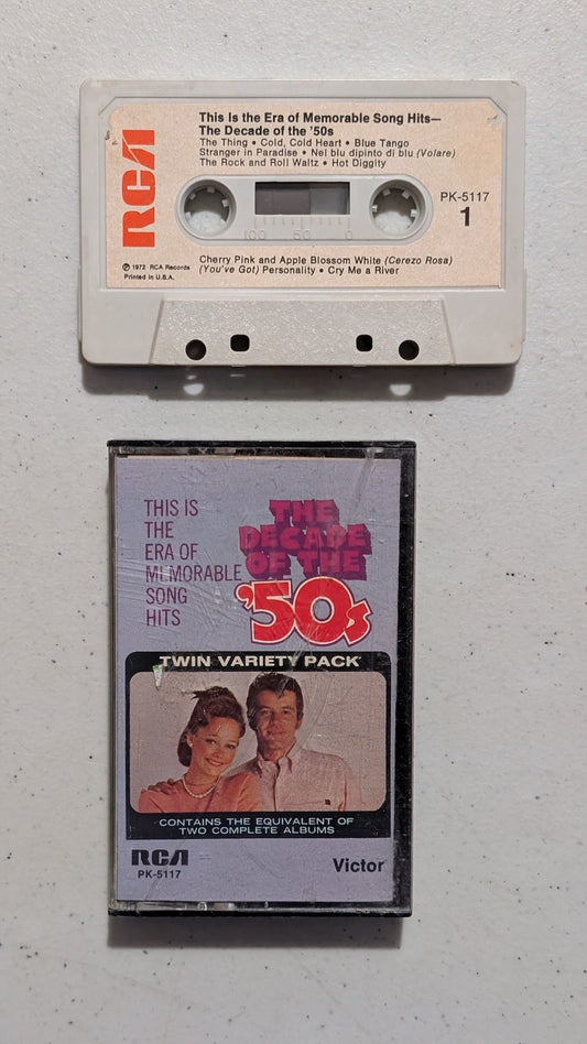 Various Artists - The Decade of The '50s (Pop, Cassette Tape, 1972)