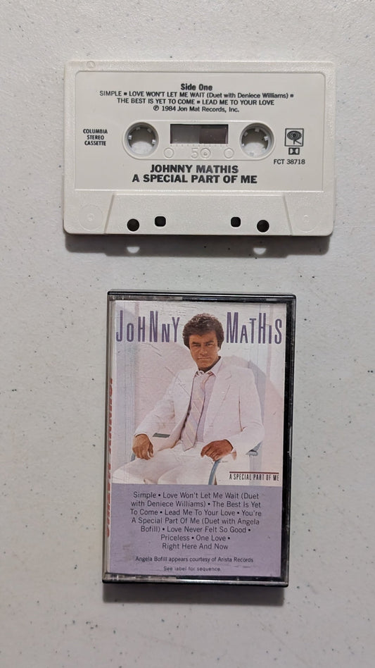 Johnny Mathis - A Special Part of Me (Pop, R&B, Cassette Tape, 1984)