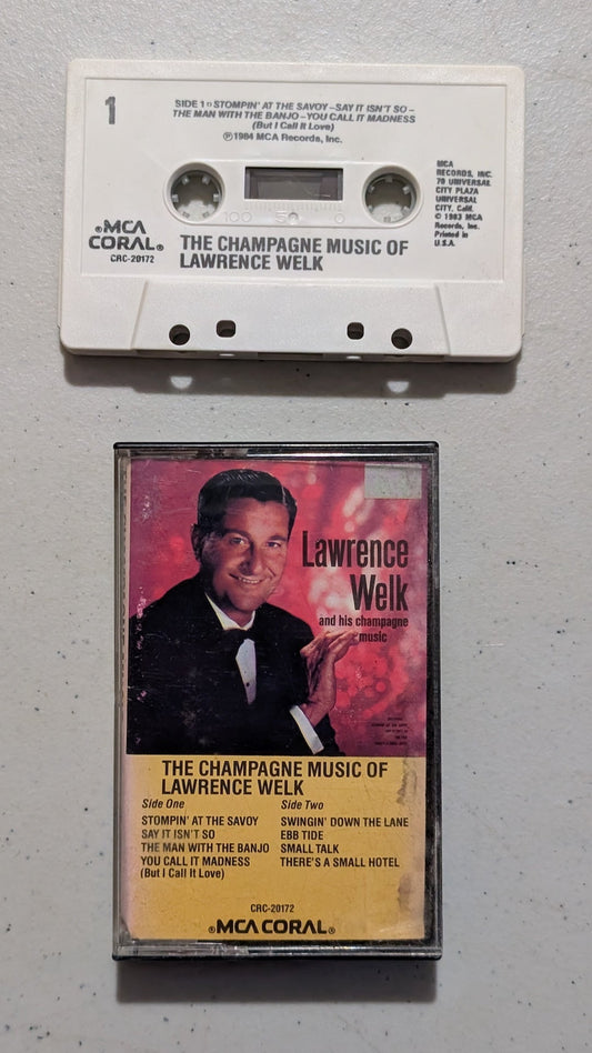 Lawrence Welk - The Champagne Music of Lawrence Welk (Big Band, Easy Listening, Cassette Tape, 1984)
