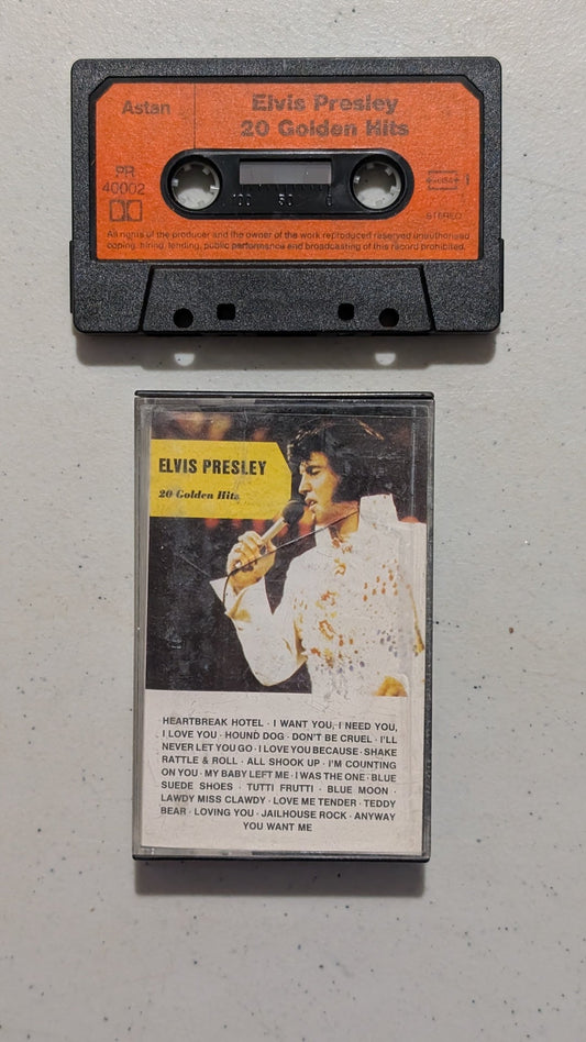 Elvis Presley - 20 Golden Hits (Rock & Roll, Cassette Tape, N/A)