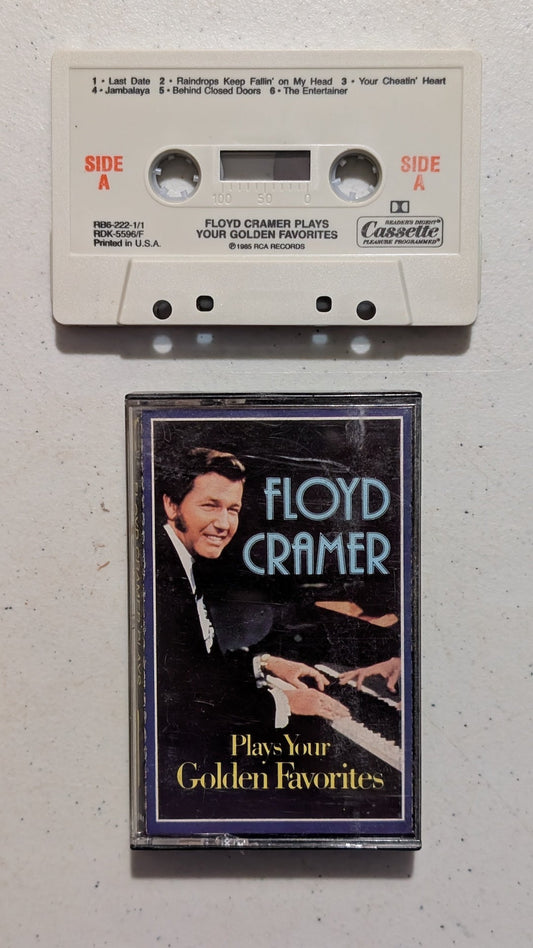 Floyd Cramer - Floyd Cramer Plays Your Golden Favorites (Country, Easy Listening, Cassette Tape, 1985)
