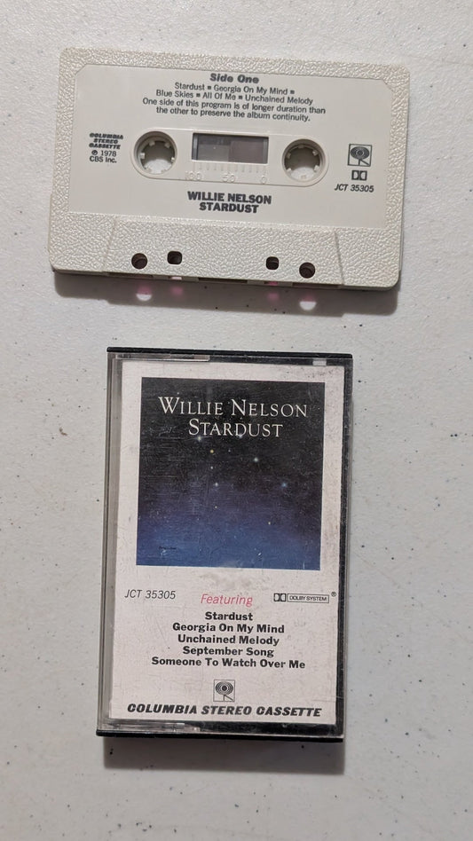 Willie Nelson - Stardust (Country, Pop, Jazz, Cassette Tape, 1978)