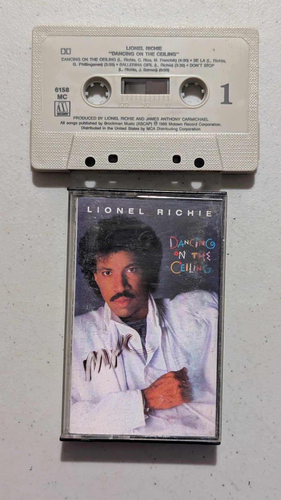 Lionel Richie - Dancing on the Ceiling (Pop, R&B, Cassette Tape, 1986)