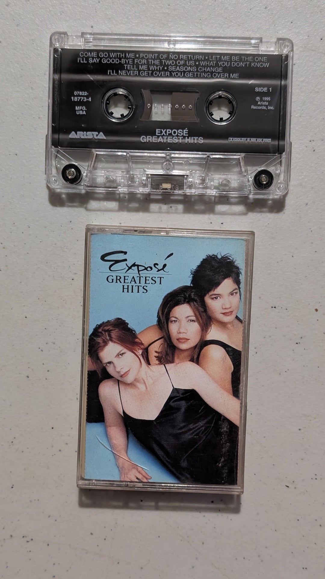 Expose - Greatest Hits (Dance-pop, Freestyle, Cassette Tape, 1995)