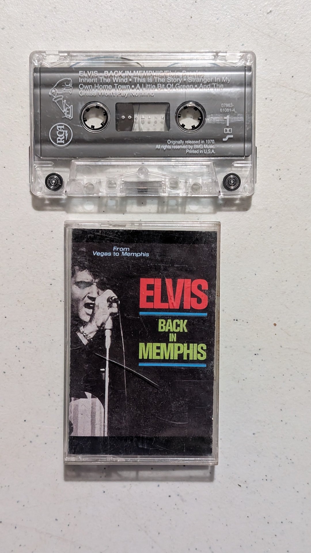 Elvis Presley - Back in Memphis (Rock, Soul, Blues, Cassette Tape, 1970)
