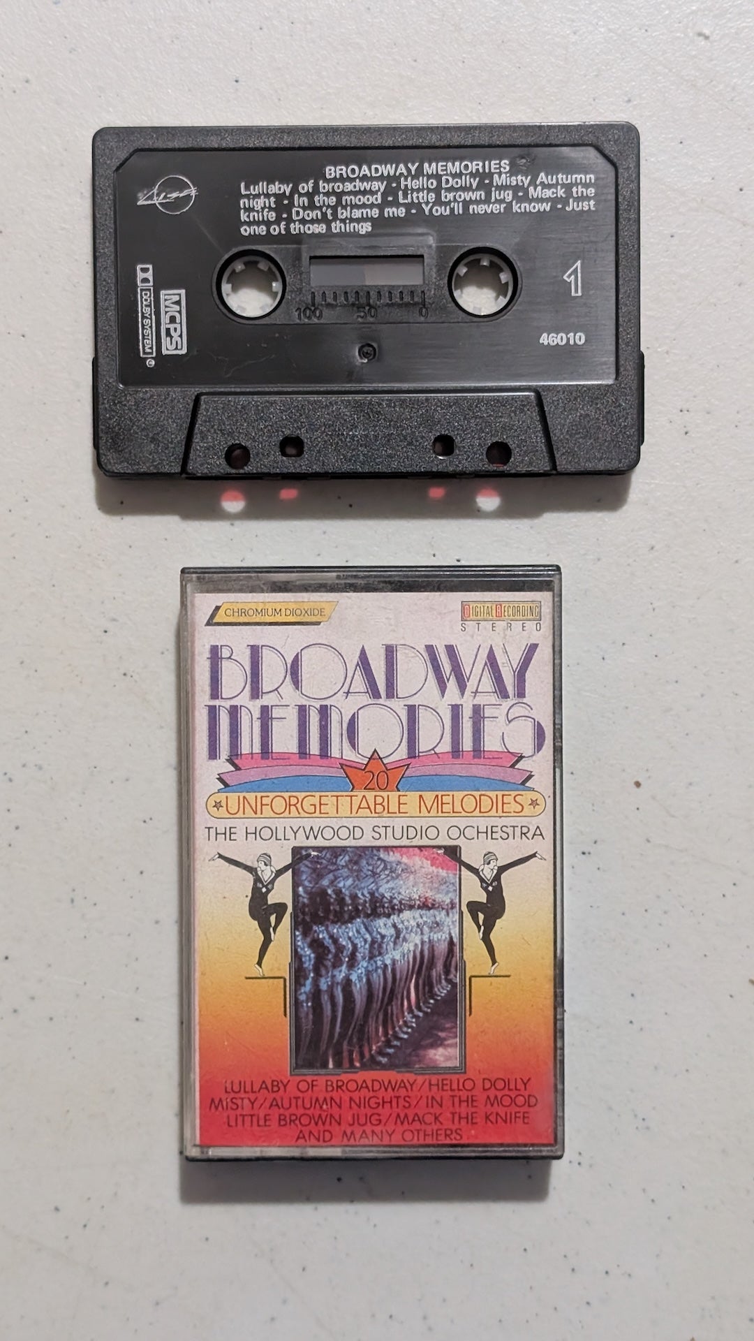 The Hollywood Studio Orchestra - Broadway Memories (Easy Listening, Instrumental, Cassette Tape, N/A)