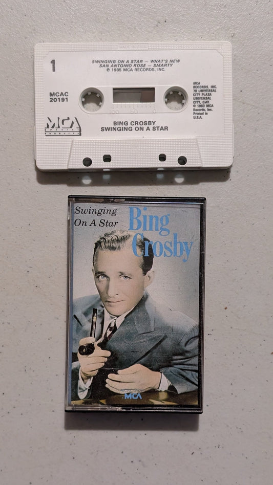 Bing Crosby - Swinging On A Star (Pop, Easy Listening, Cassette Tape, 1983)