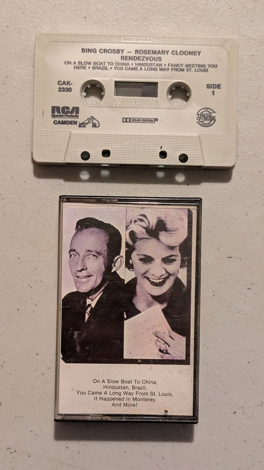 Bing Crosby & Rosemary Clooney - Rendezvous (Pop, Cassette Tape, 1958)