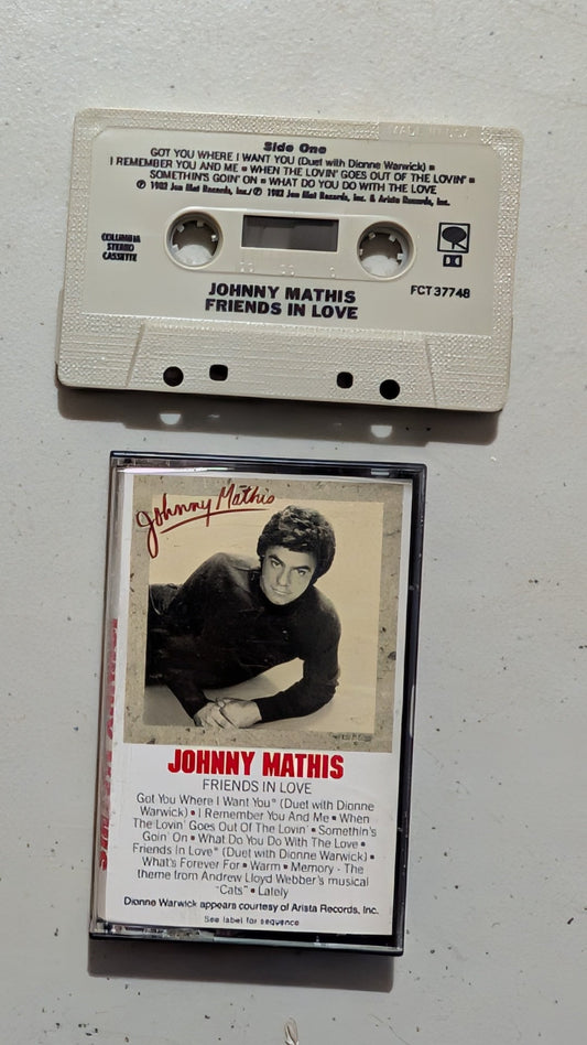 Johnny Mathis - Friends in Love (Pop, R&B, Cassette Tape, 1982)