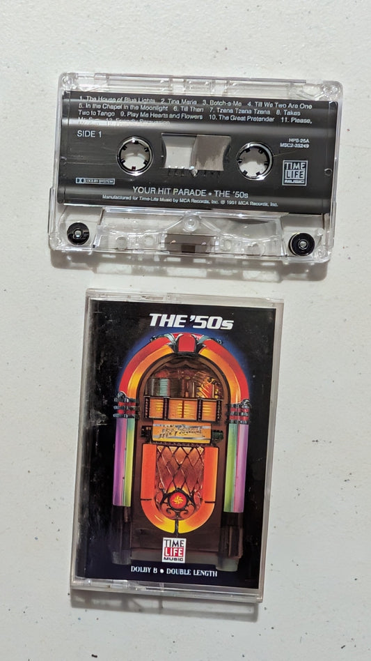 Various Artists - Your Hit Parade The '50s (Pop, Rock, Cassette Tape, 1991)
