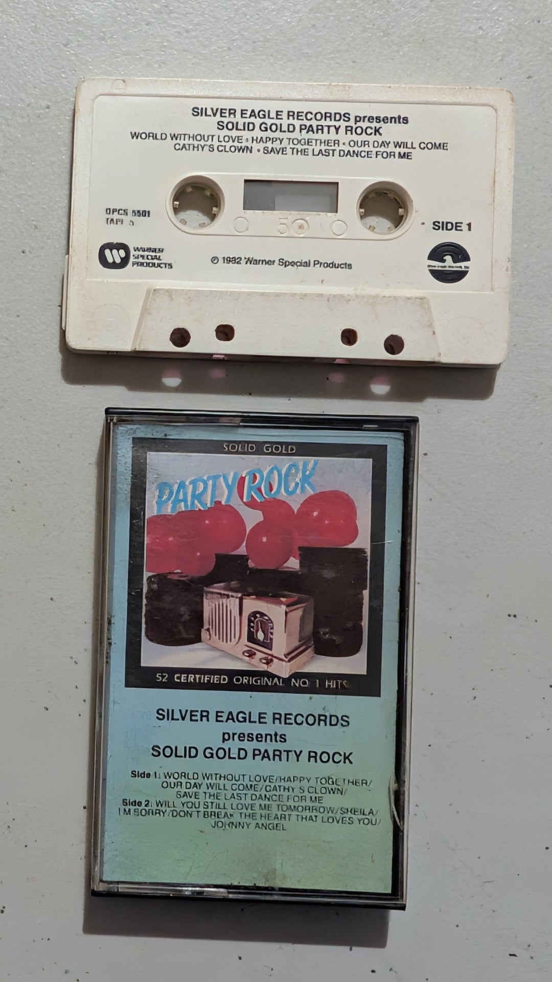 Various Artists - Solid Gold Party Rock Tape Five (Rock & Roll, Pop, Cassette Tape, 1982)