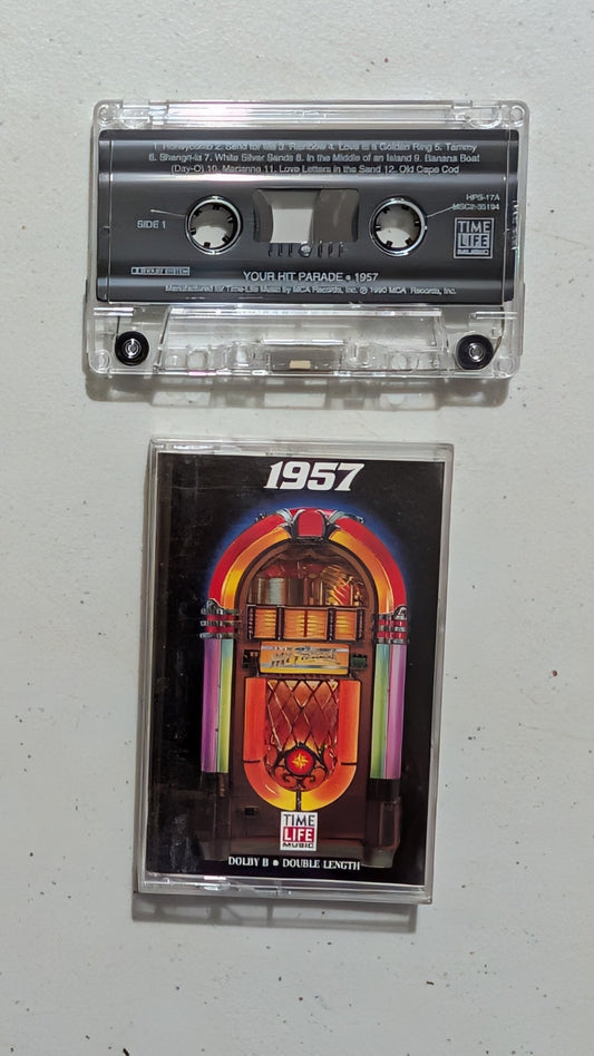 Various Artists - Your Hit Parade 1957 (Pop, Rock & Roll, Cassette Tape, 1990)