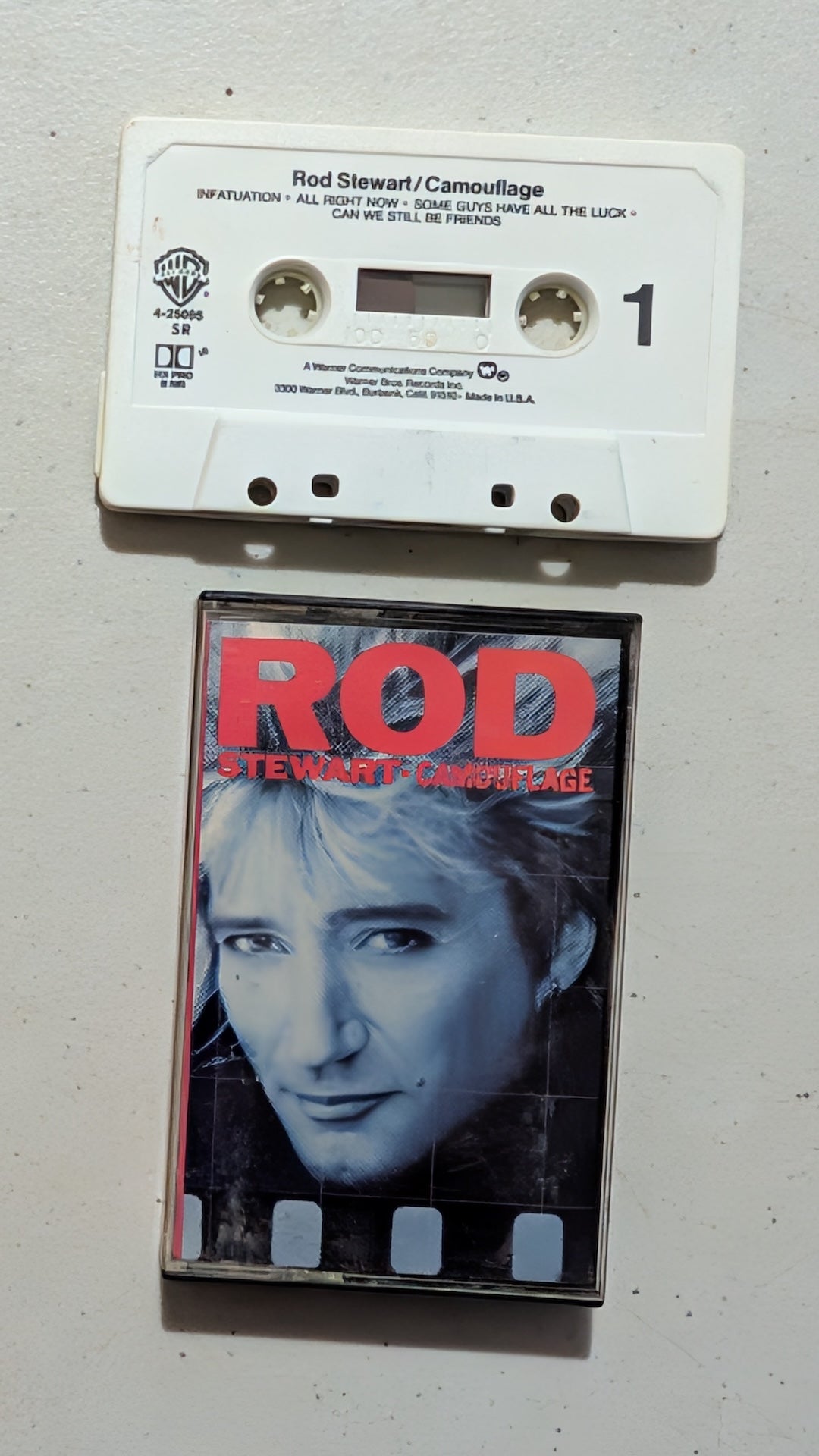 Rod Stewart - Camouflage (Pop, Rock, Cassette Tape, 1984)