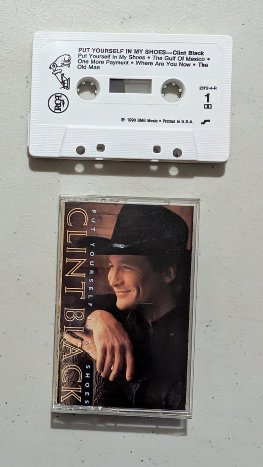 Clint Black - Put Yourself in My Shoes (Country, Cassette Tape, 1990)