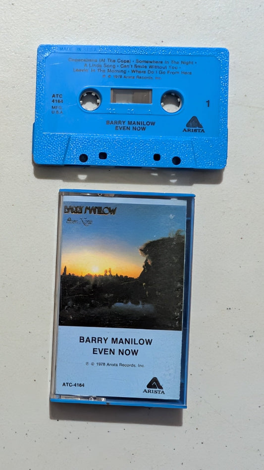 Barry Manilow - Even Now (Pop, Easy Listening, Cassette Tape, 1978)