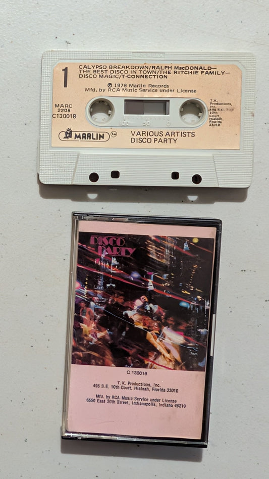 Various Artists - Disco Party (Disco, Cassette Tape, 1978)