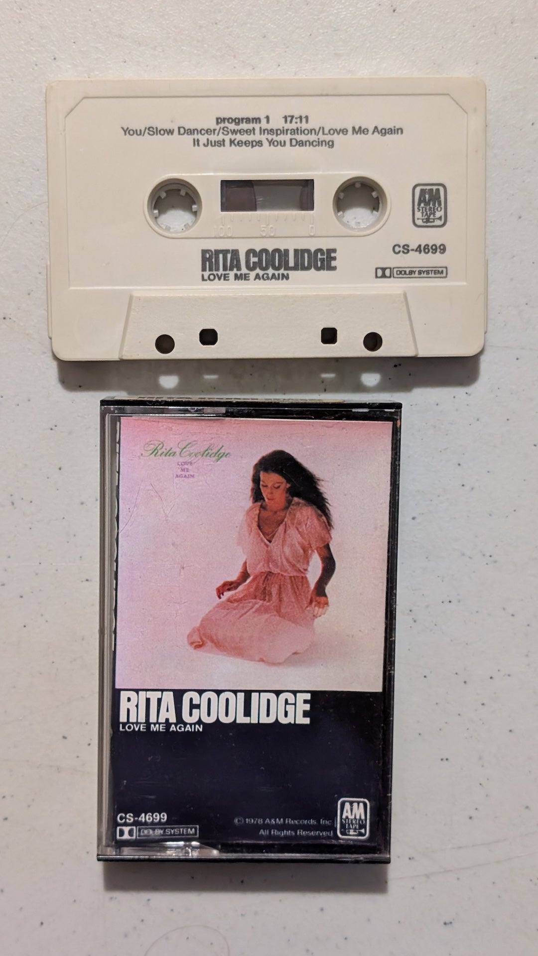 Rita Coolidge - Love Me Again (Pop, Soft Rock, Cassette Tape, 1978)
