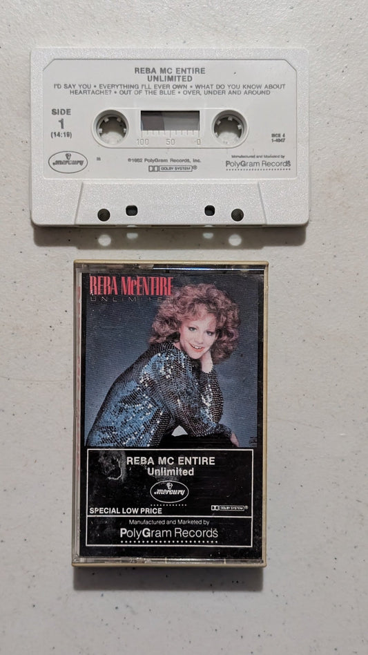 Reba McEntire - Unlimited (Country, Cassette Tape, 1982)