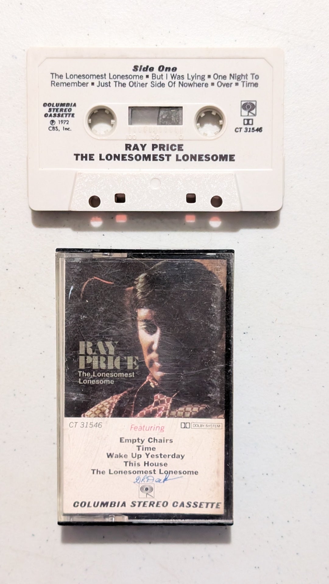 Ray Price - The Lonesomest Lonesome (Country, Cassette Tape, 1972)