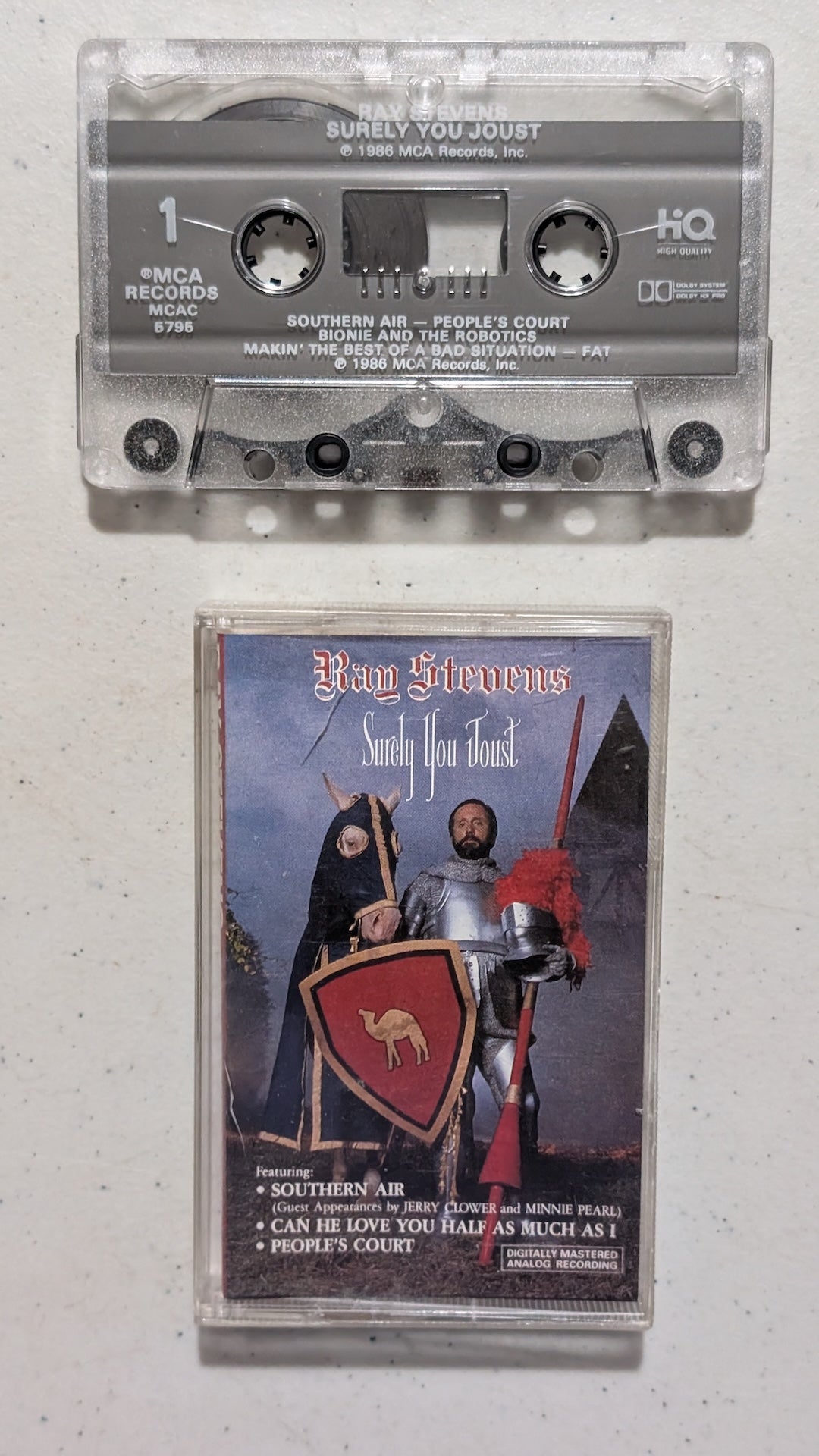 Ray Stevens - Surely You Joust (Comedy, Novelty, Cassette Tape, 1986)