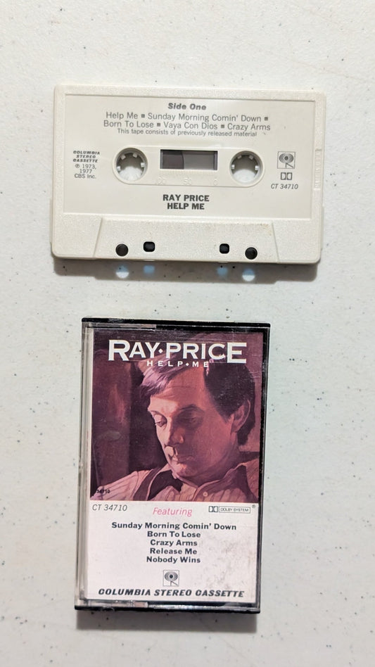 Ray Price - Help Me (Country, Gospel, Cassette Tape, 1977)