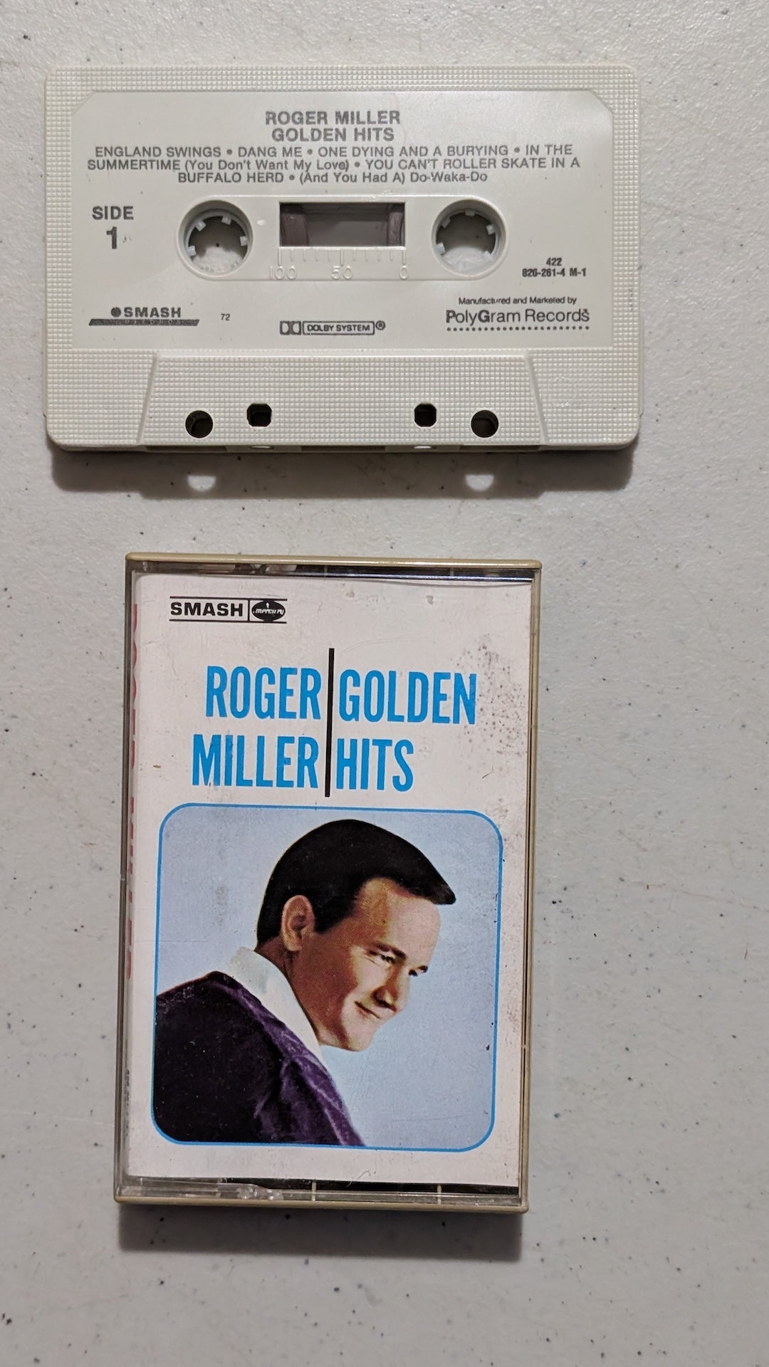 Roger Miller - Golden Hits (Country, Novelty, Cassette Tape, 1965)