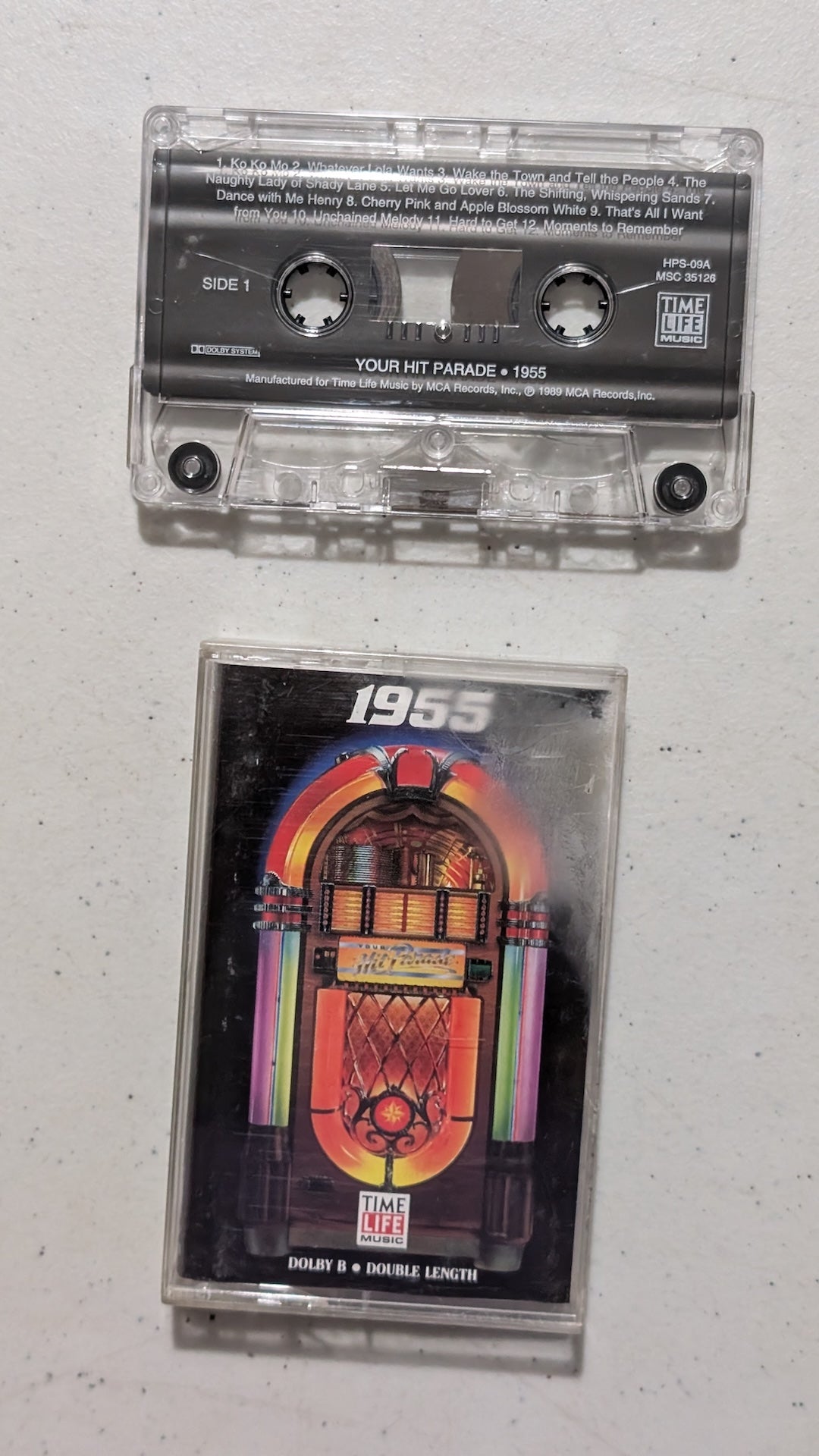 Various Artists - Your Hit Parade 1955 (Pop, Rock & Roll, Cassette Tape, 1989)