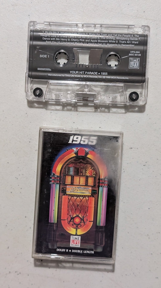 Various Artists - Your Hit Parade 1955 (Pop, Rock & Roll, Cassette Tape, 1989)