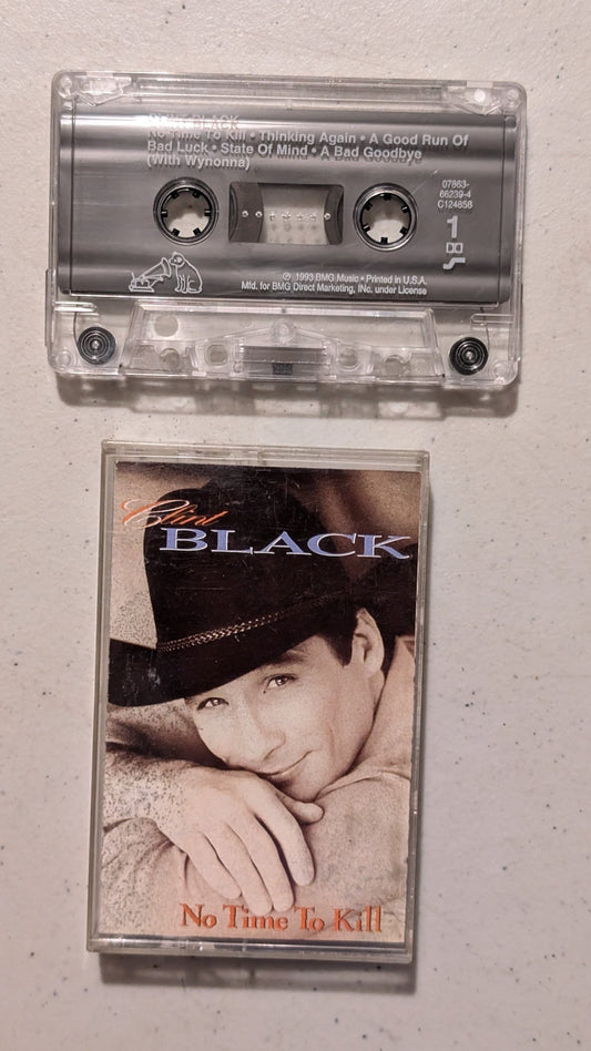 Clint Black - No Time To Kill (Country, Cassette Tape, 1993)