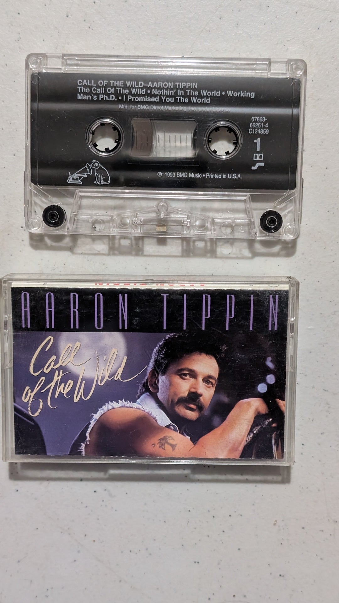 Aaron Tippin - Call of the Wild (Country, Cassette Tape, 1993)
