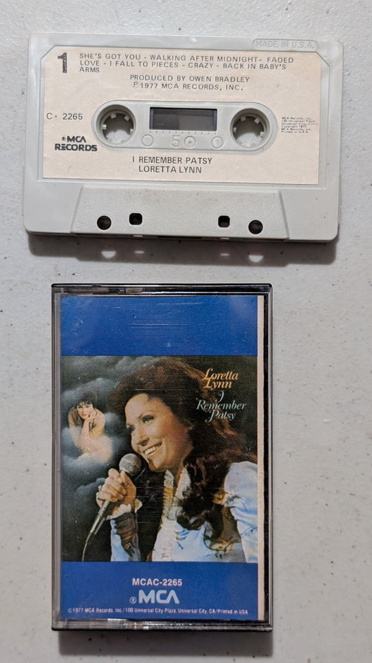 Loretta Lynn - I Remember Patsy (Country, Cassette Tape, 1977)