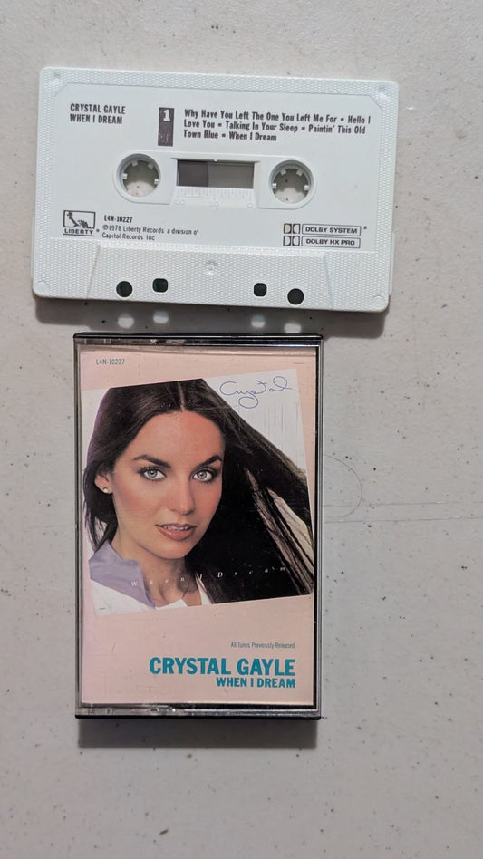 Crystal Gayle - When I Dream (Country, Pop, Cassette Tape, 1978)