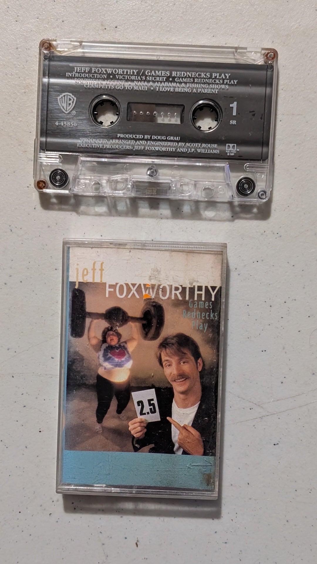 Jeff Foxworthy - Games Rednecks Play (Comedy, Cassette Tape, 1995)