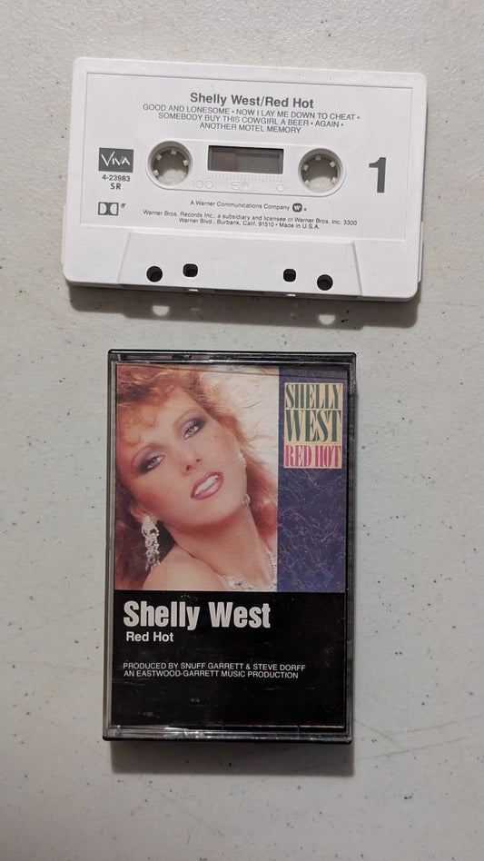 Shelly West - Red Hot (Country, Cassette Tape, 1983)