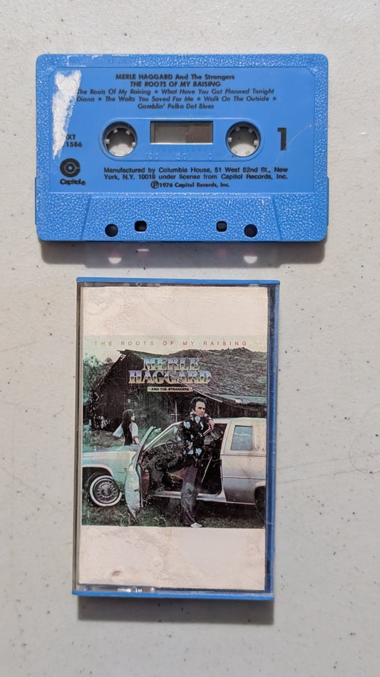 Merle Haggard and The Strangers - The Roots of My Raising (Country, Cassette Tape, 1976)
