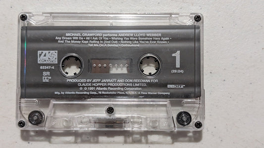 Michael Crawford - Michael Crawford performs Andrew Lloyd Webber (Musical Theatre, Pop, Cassette Tape, 1991)