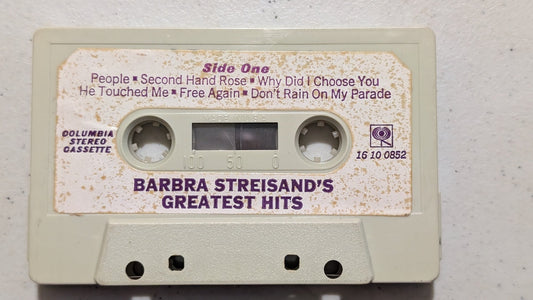 Barbra Streisand - Barbra Streisand's Greatest Hits (Pop, Vocal, Cassette Tape, 1970)