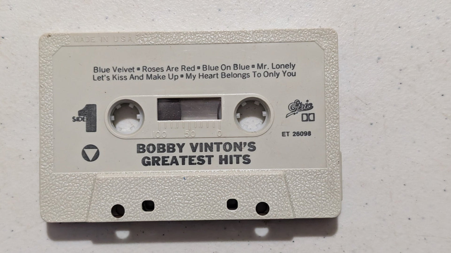 Bobby Vinton - Bobby Vinton's Greatest Hits (Pop, Vocal, Cassette Tape, 1972)