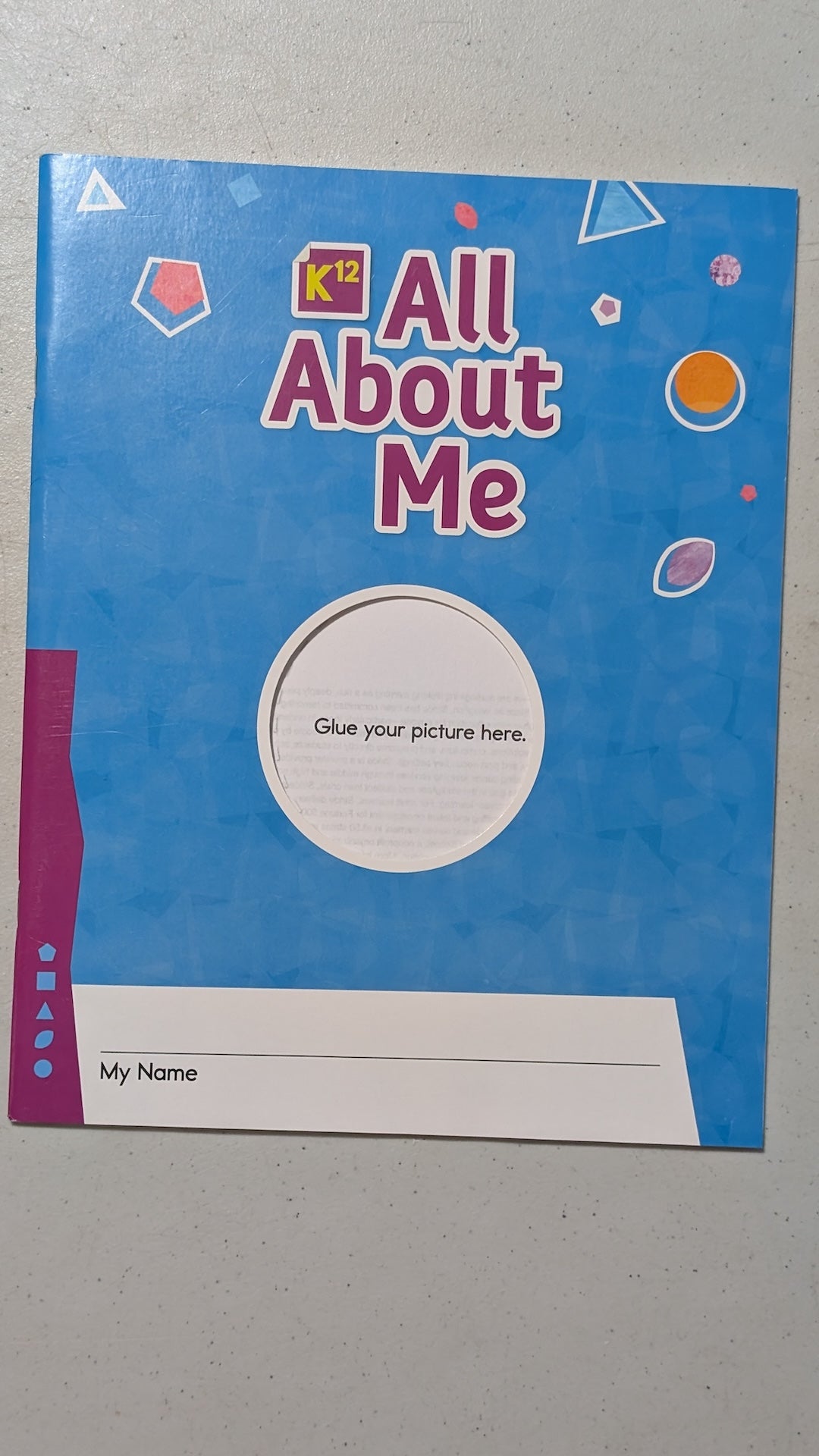 K12 All About Me by K12 (Educational, Workbook, 2020)