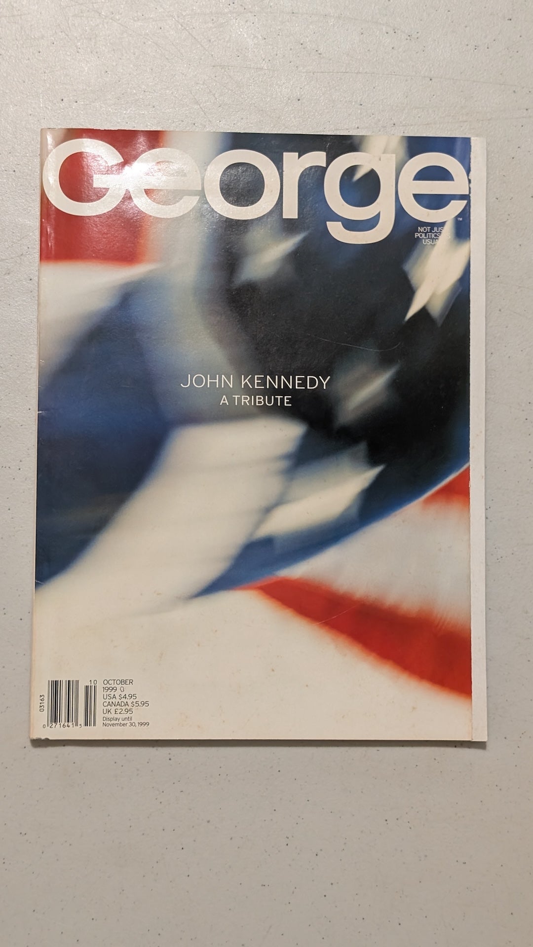 George Magazine: John Kennedy A Tribute by Hachette Filipacchi Magazines (Magazine, 1999)
