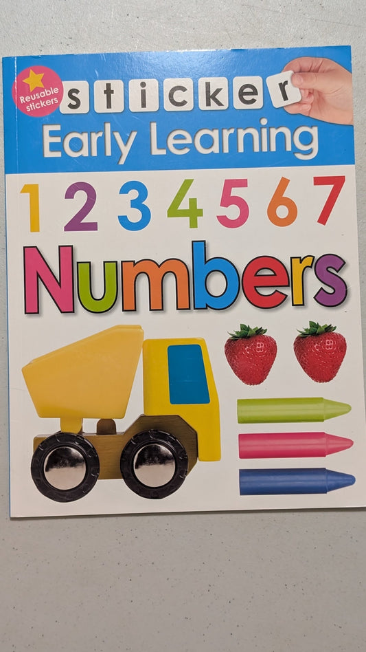 Sticker Early Learning: Numbers by Parragon Books (Educational, Activity Book, 2015)