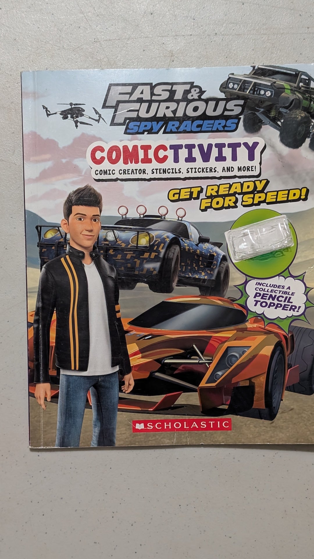 Fast & Furious Spy Racers: Comictivity by Scholastic (Children's Activity Book, 2021)